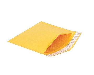 Bubble Mail Yellow Envelopes Secure Postage 215mm x 150mm Size B 4 Pack (Large Letter Rate)