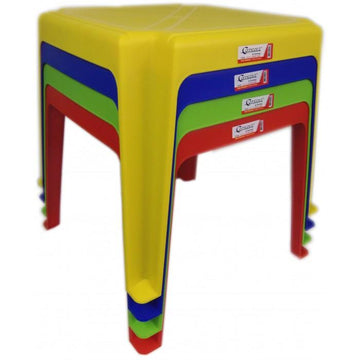 Indoor Outdoor Children's Plastic Table Assorted Colours CT072 A (Big Parcel Rate)