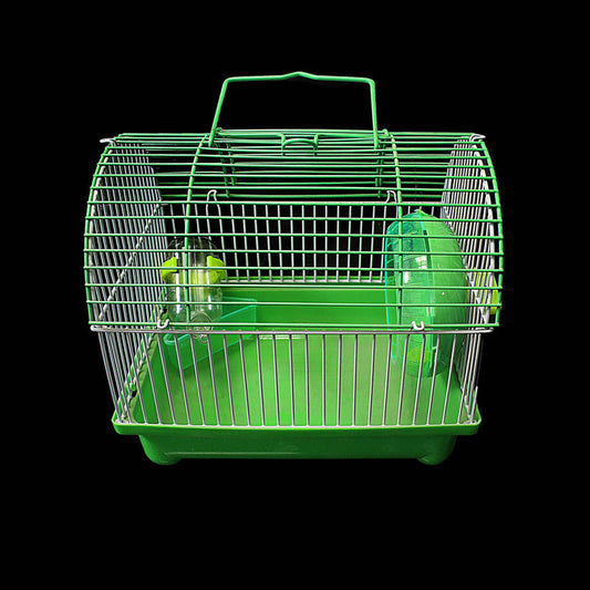 Medium Pet Hamster Mouse Rodent Cage 26 x 31 x 20 cm Assorted Colours 0082 (Parcel Rate)