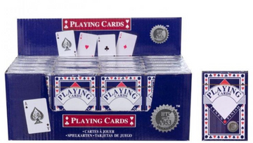 Plastic Coated Playing Cards H1.8 x D8.9 x W5.9 cm 0020805 (Parcel Rate)