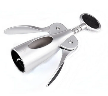 Heavy Metal Wine Bottle Opener with Side Grip 17 cm 7021 (Parcel Rate)