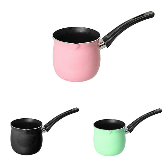 Small Tea Coffee Pot with Handle 175ml 9.4 x 7.3 cm Assorted Colours 4006 (Parcel Rate)