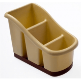 Step Cutlery Holder with Drip Tray Assorted Colours D14003 (Parcel Rate)