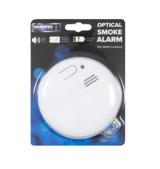 Home Safety Optical Smoke Ceiling Alarm White ELA1159 A (Large Letter Rate)