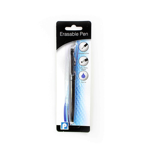 Erasable Pen Rollerball Write, Delete and Repeat Perfect For Exams Blue Ink P2703 (Large Letter Rate)