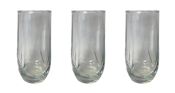 Drinking Glass Tumblers 280 ml Set of 3 G1041 (Parcel Rate)