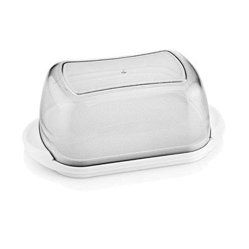 Hobby Plastic Pearl Butter / Cheese Dish Assorted Colours 031229 (Parcel Rate)