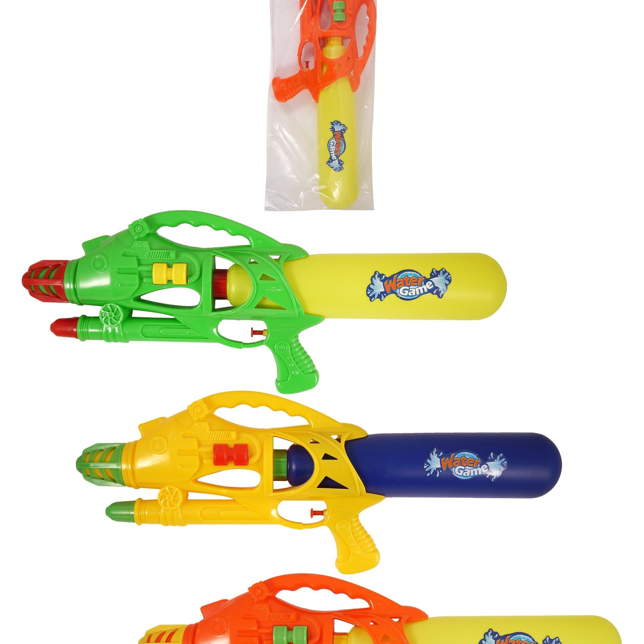 Assorted Colour Childrens Fun Outdoor Water Gun 3 Colours Available 55cm  R08270 A  (Parcel Rate)