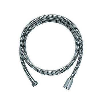 Flexible Shower Hose Stainless Steel Bathroom Water Head Pipe Chrome 1.8m 0567 (Parcel Rate)