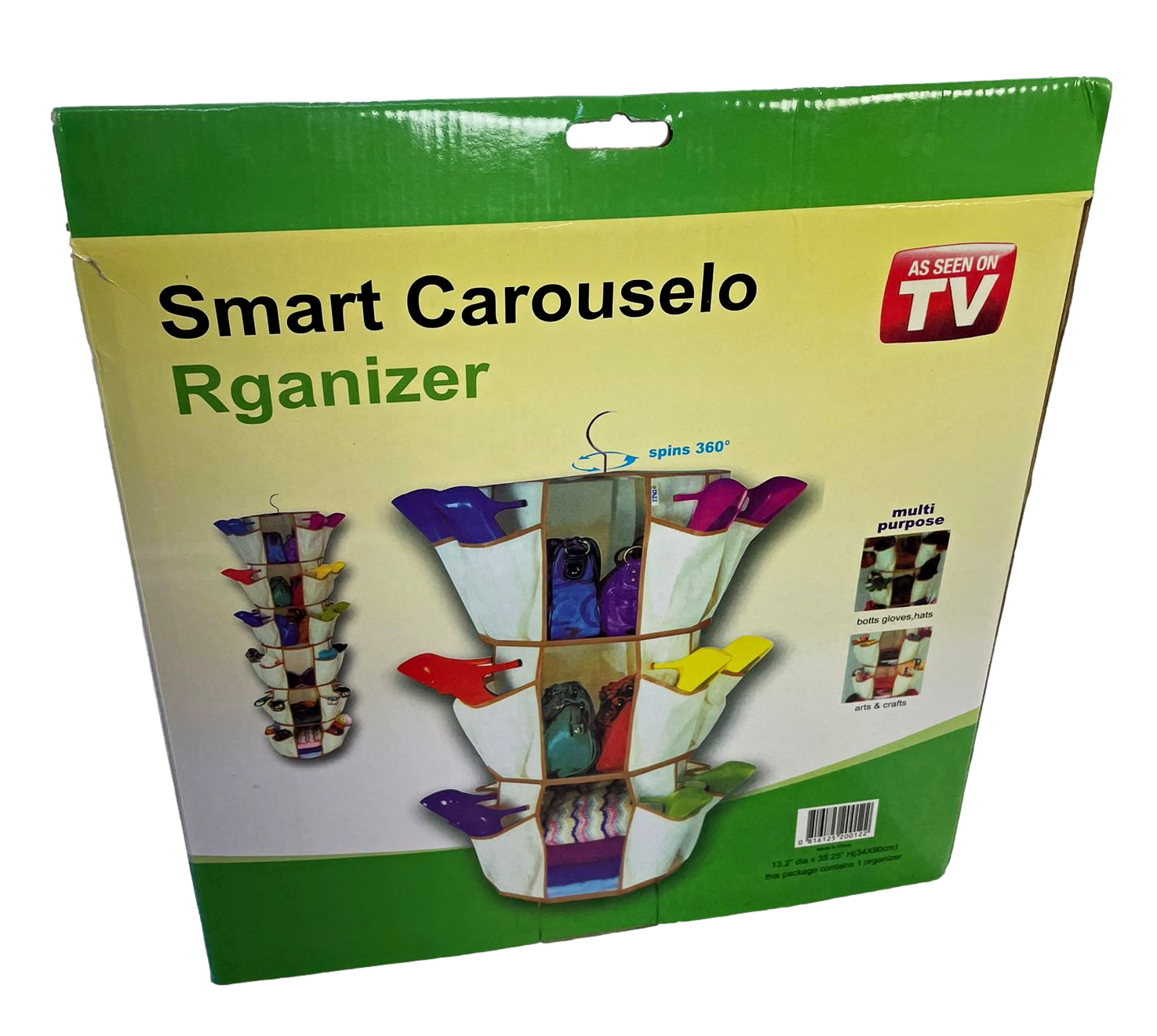 SMART Carousel Organiser Home Bedroom UK2308 (Parcel Ratep