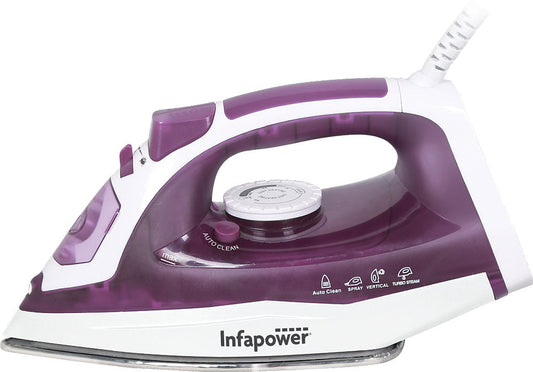 Infapower Steam Iron 2400W Mauve X603  A (Parcel Rate)