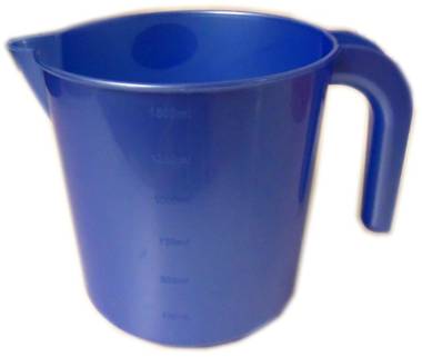 Plastic Measuring Jug 1500ml Assorted Colours ZP125 / ZP184 (Parcel Rate)