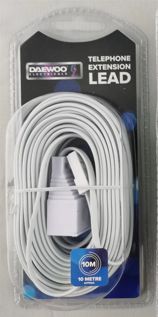 Home Office Telephone Extension Lead 10 Metre 1019 (Parcel Rate)