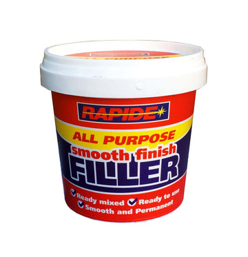 Rapide All Purpose Smooth Finish Filler Tub 470g 7156 (Parcel Rate)