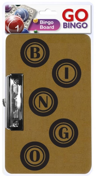 Bingo Clip Board 24 x 15 cm P2550 A (Large Letter Rate)