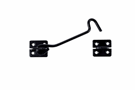 6'' Carded Cabin Hooks Black 0934 (Large Letter Rate)