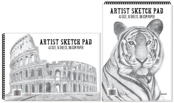 A3 Artist Sketch Book Art Crafts P2840 (Parcel Rate)