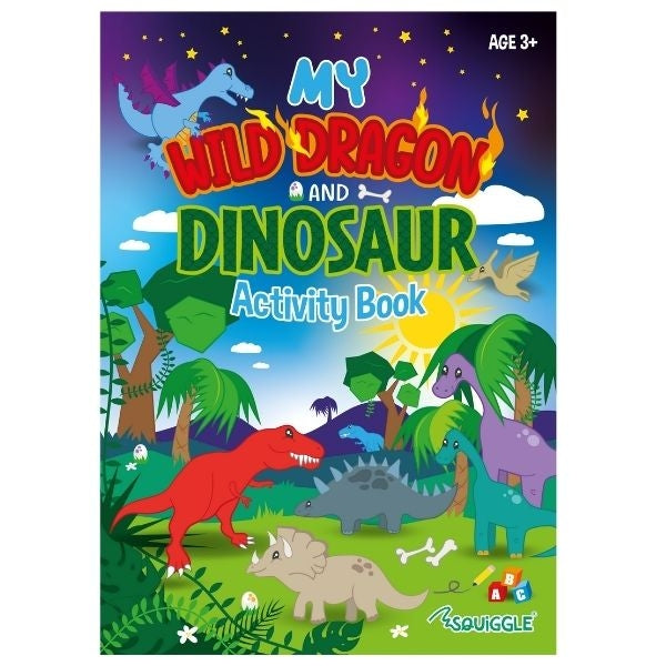 My Wild Dragon & Dinosaur All-In-One Activity Book P2930 (Parcel Rate)