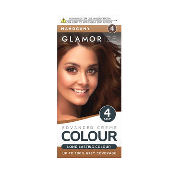 Women's Mahogany Hair Dye No.4 Advanced Creme Colour 310076 (Parcel Rate)