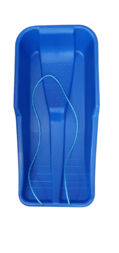 Plastic Snow Sledge Sleigh 86 x 40 cm Blue S2B (Big Parcel Rate)