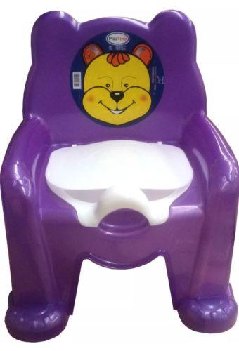 Plastic Children's Baby & Toddler Plastic Potty Training Chair 35 x 28 cm Purple 0159 (Big Parcel Rate)