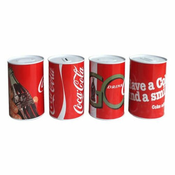 Assorted Styles Coca Cola Money Tin 145mm x 110mm 1 PCS COK001 (Parcel Rate)